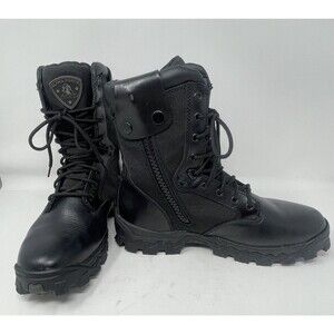 Rocky Alpha Force 8” Black Leather Boots  FQ0002173 Size 11W Waterproof